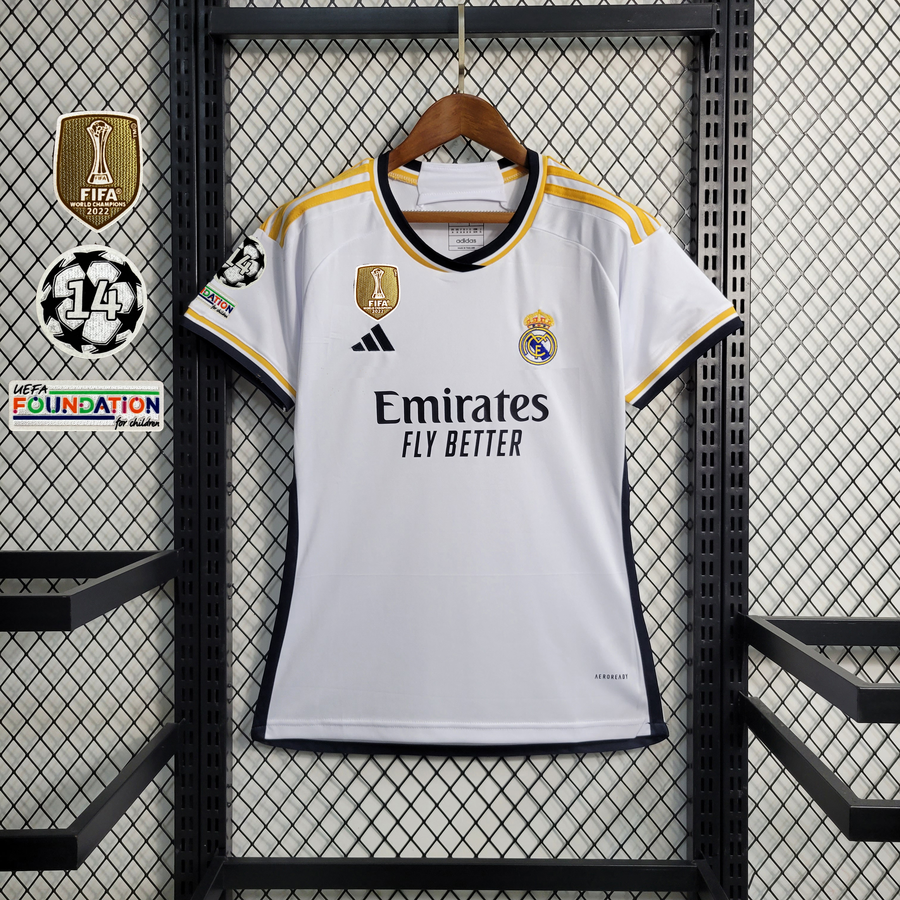 23-24 Real Madrid Home Jersey - Woman Version